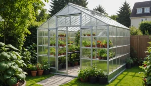 serre de jardin polycarbonate