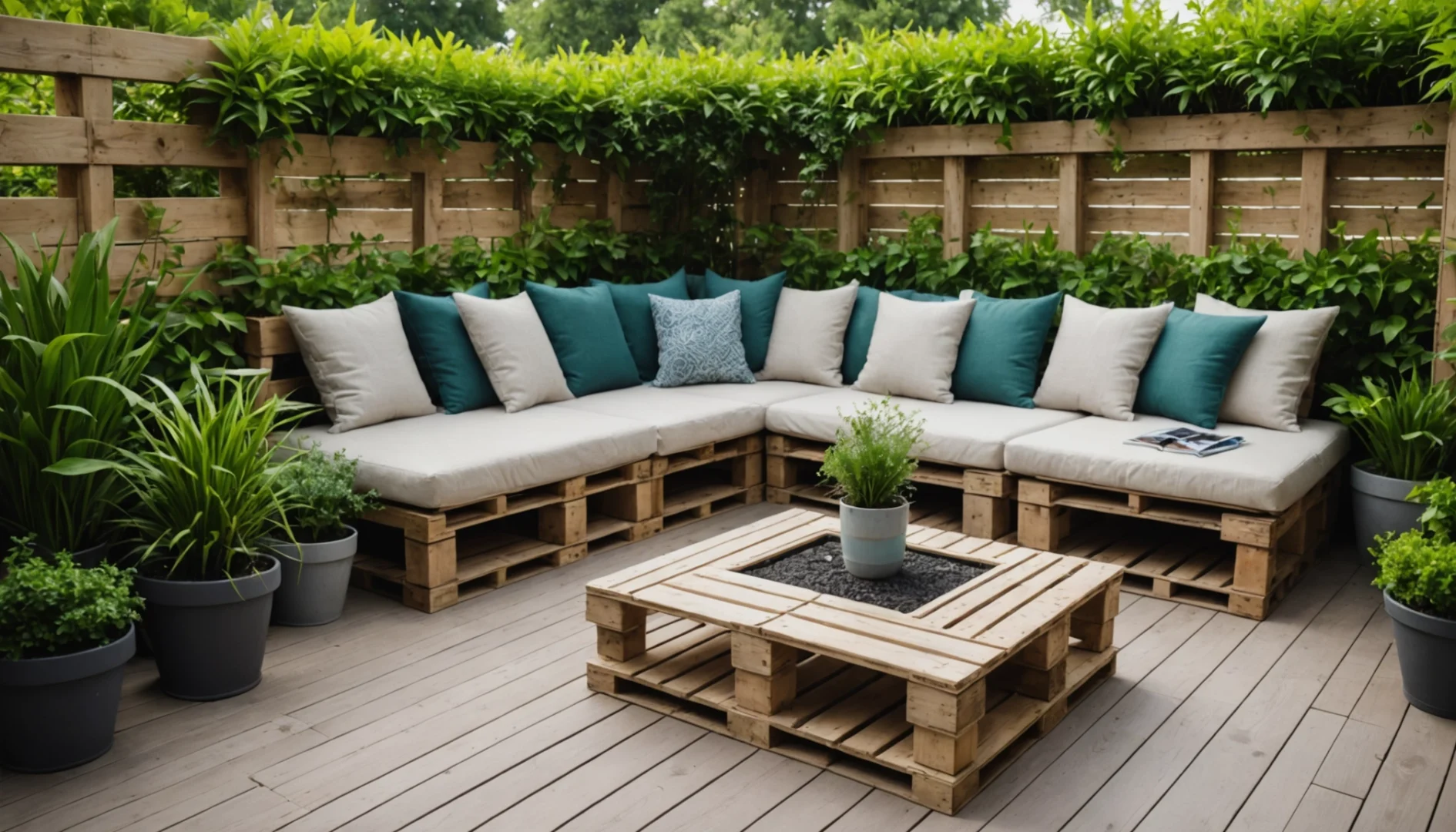 terrasse en palette durée de vie