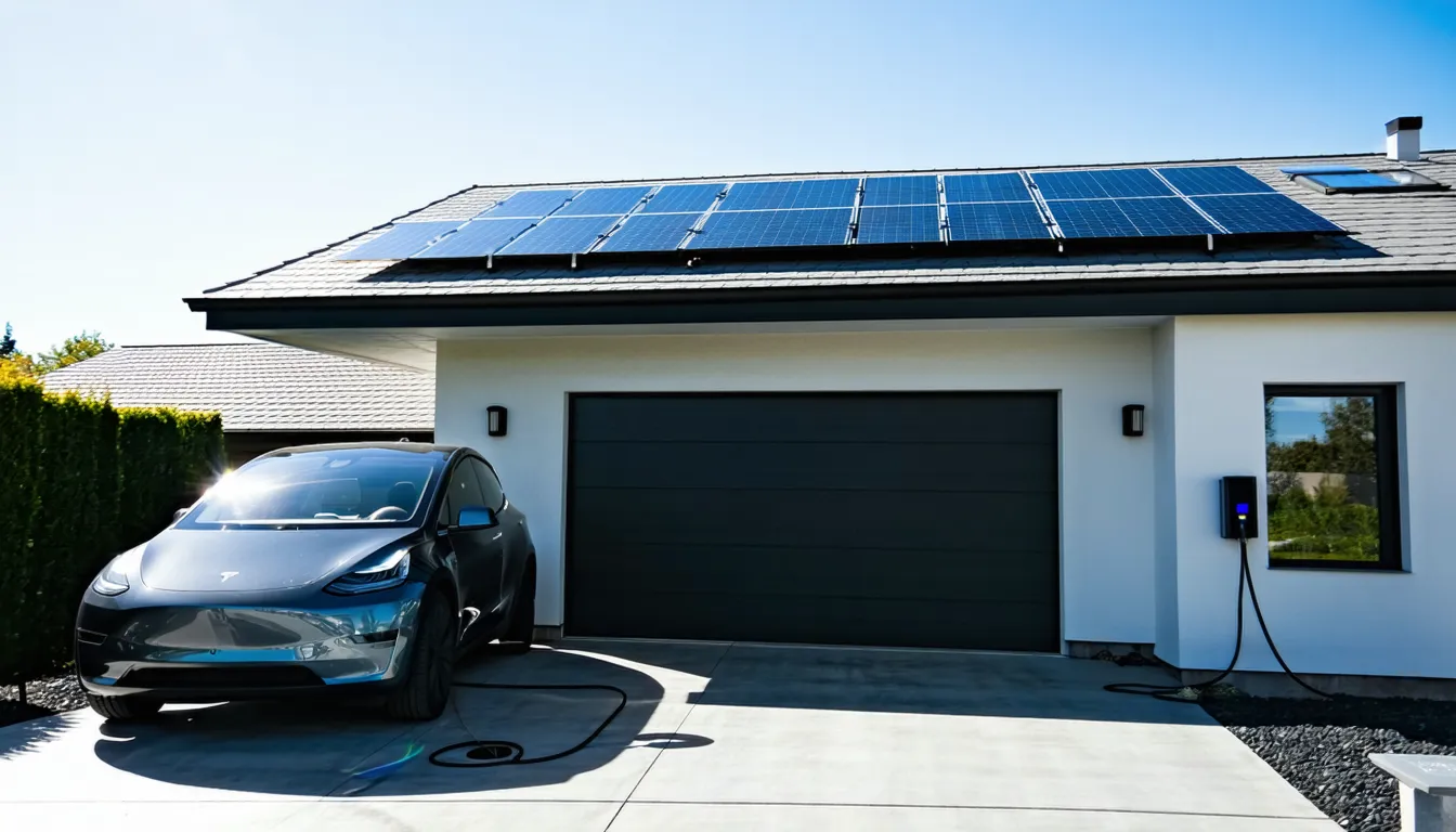 Zoom sur les bornes de recharge pour véhicules électriques intégrées à votre installation solaire