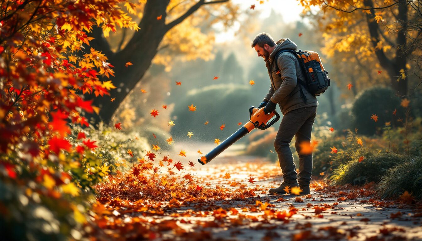 souffler les feuilles mortes