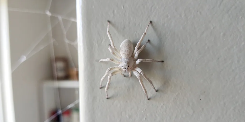 araignée blanchatre