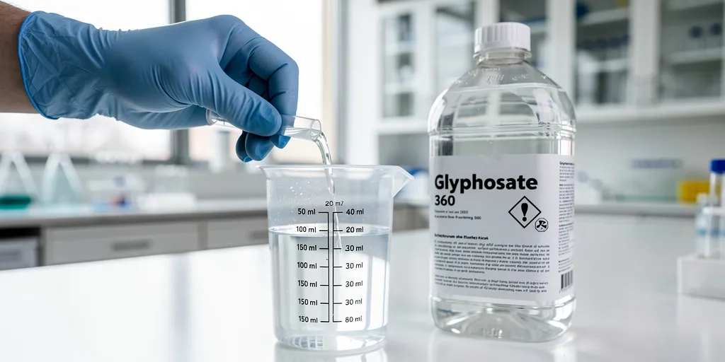 dosage glyphosate 360 par litre