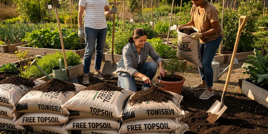 terre végétale gratuite