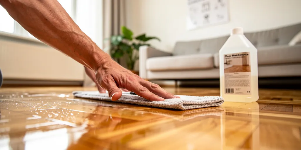 Comment entretenir un parquet vitrifié : le calendrier d’entretien à suivre ?