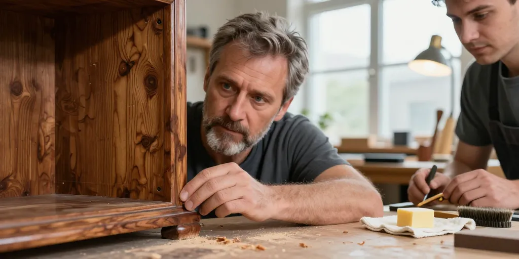 restaurer un meuble ancien en bois