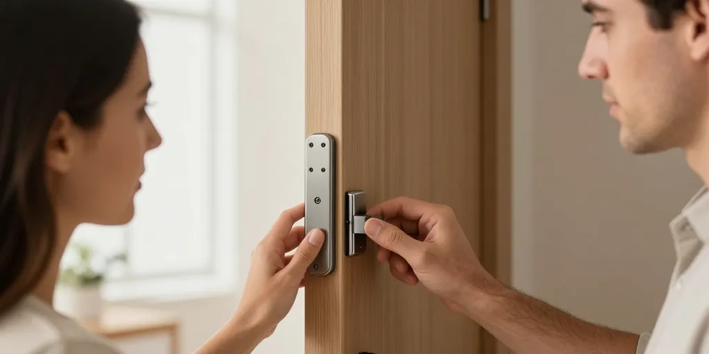 Serrure magnétique porte intérieure : la meilleure option pour silence et compatibilité ?