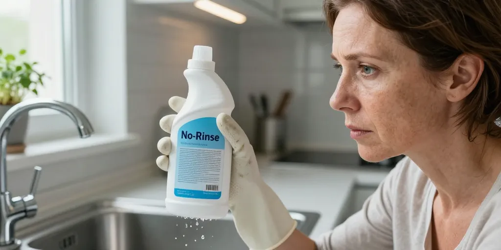 eau de javel sans rincer