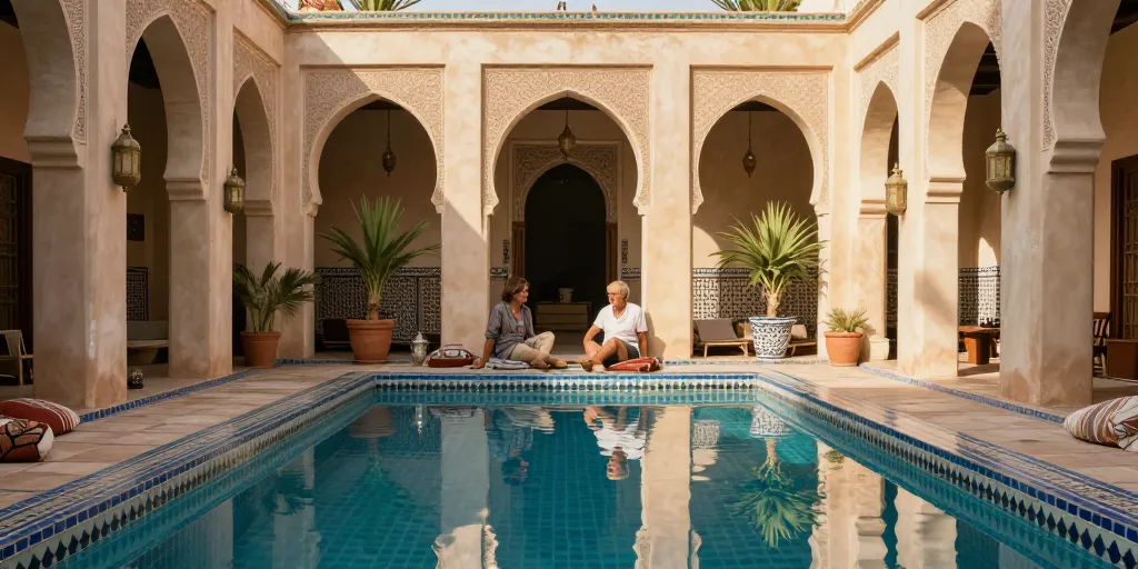 riad maroc exterieur