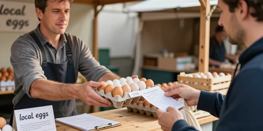 vente œuf particulier