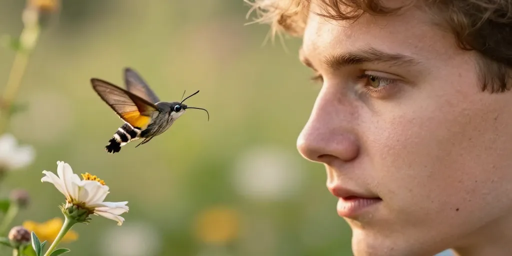 papillon colibri