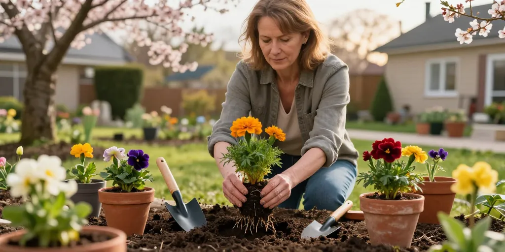 quel fleur planter en avril