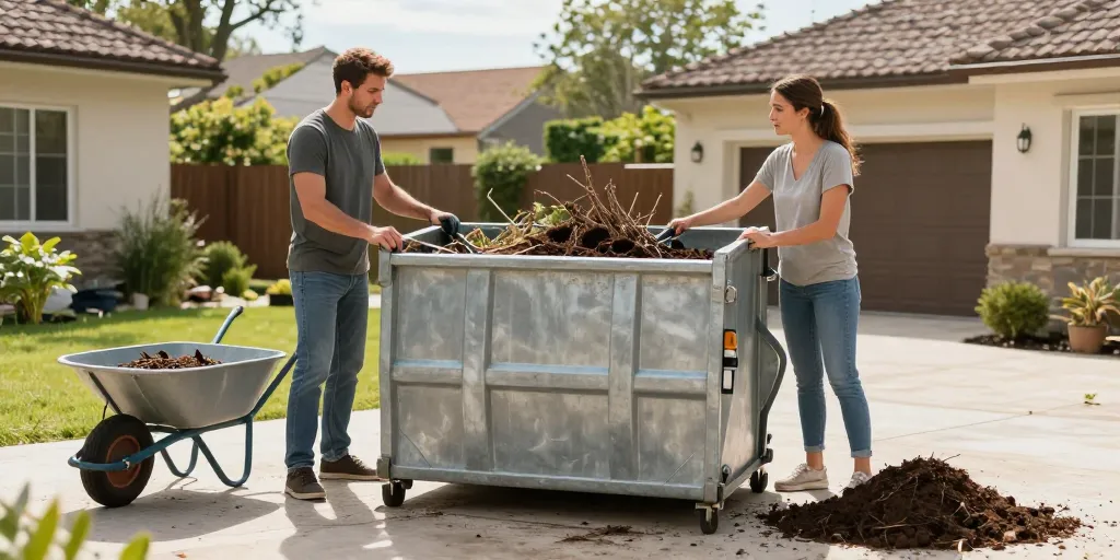 Location container tout-venant : le guide complet pour vos travaux de jardin et d'aménagement extérieur