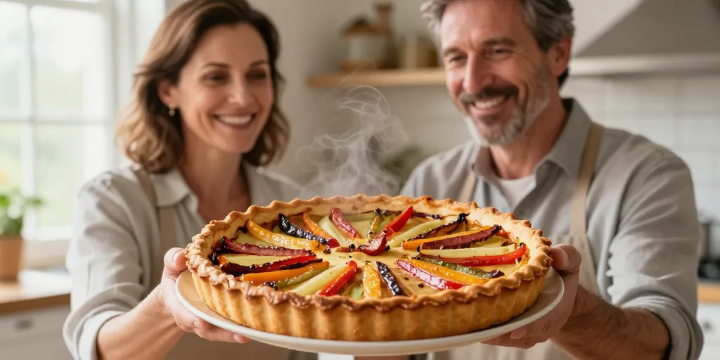 Tarte poivrons lardons oignons : les astuces pratiques pour une pâte croustillante