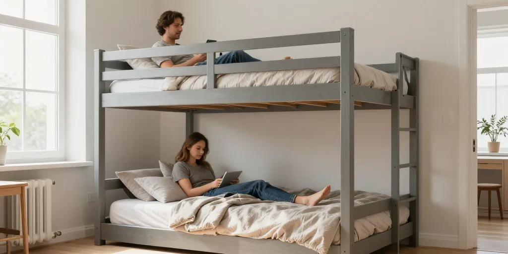 Lit superposé adulte : pourquoi cette solution fait exploser les petits budgets immobiliers en 2024