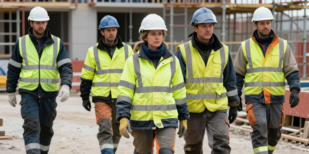 Vêtement de travail personnalisé BTP : comment adapter votre tenue aux risques climatiques extrêmes du chantier