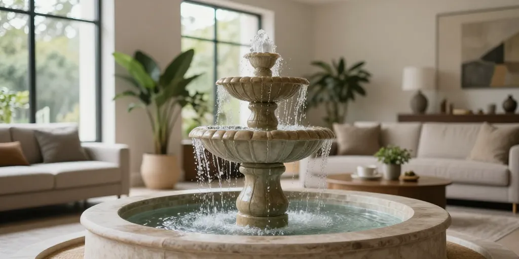 Fontaine d’intérieur Maison du Monde : comment elle transforme vraiment votre espace sans être qu’un objet déco