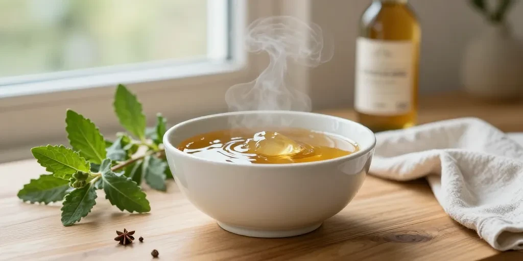 inhalation rhume vinaigre blanc